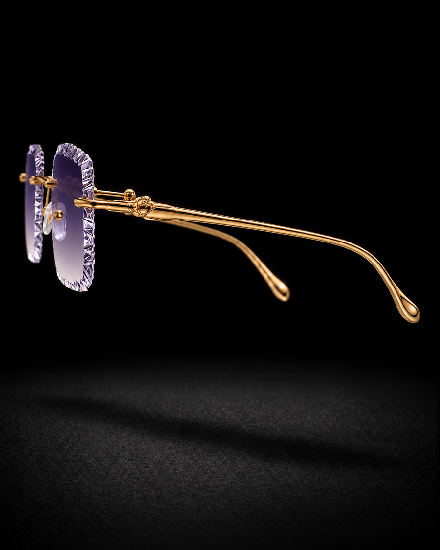 Faronne sunglasses - Violet Smoke